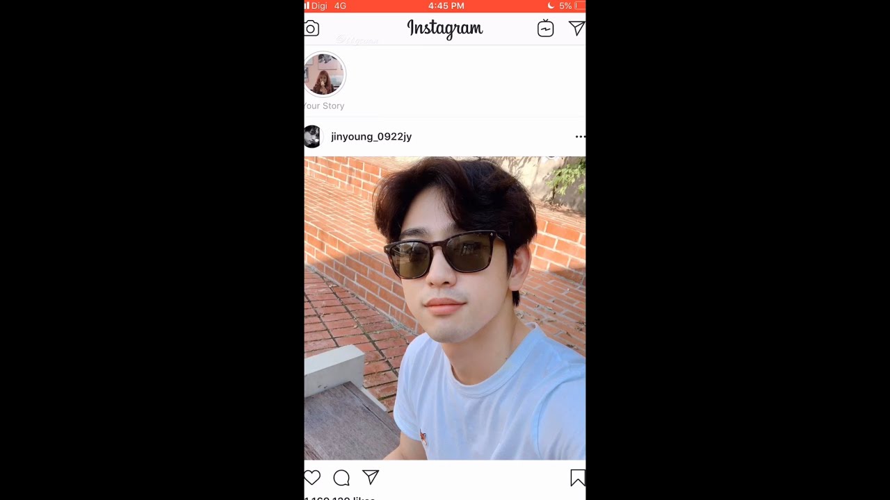 ㅡ jinyoung as your boyfriend ig story edit✨