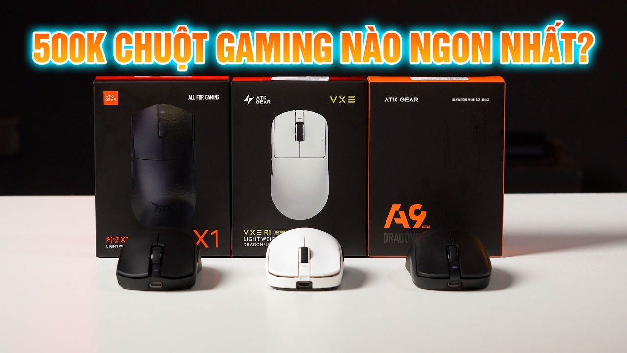 500K Chuột gaming nào NGON NHẤT?
