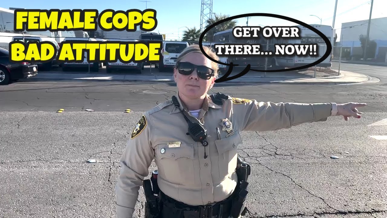 Female Cop With A Bad Attitude | Female Cop Owned