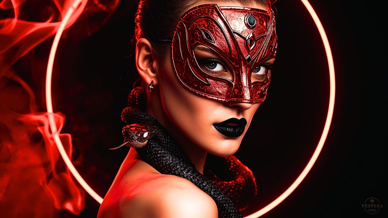 VESPERA NOX 👑 Crimson Vow | Dark Bass Ritual & Cinematic Seduction