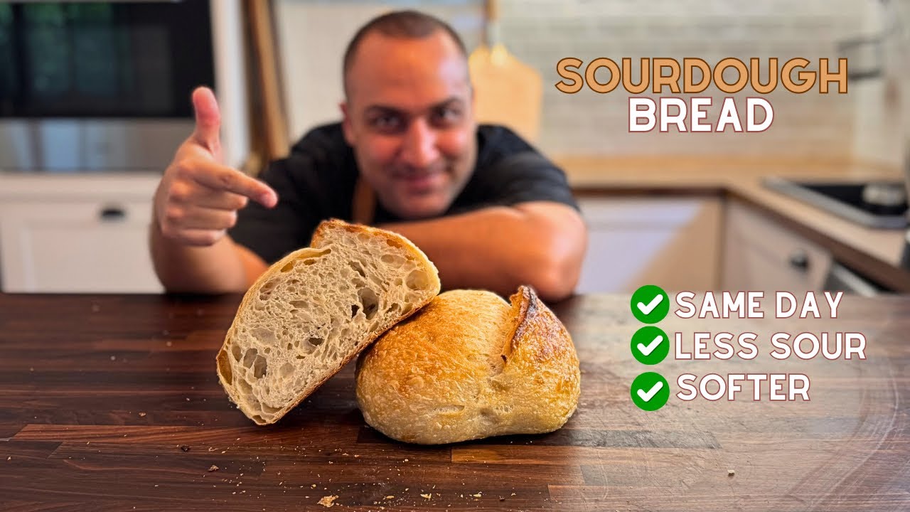 Same Day Sourdough Bread