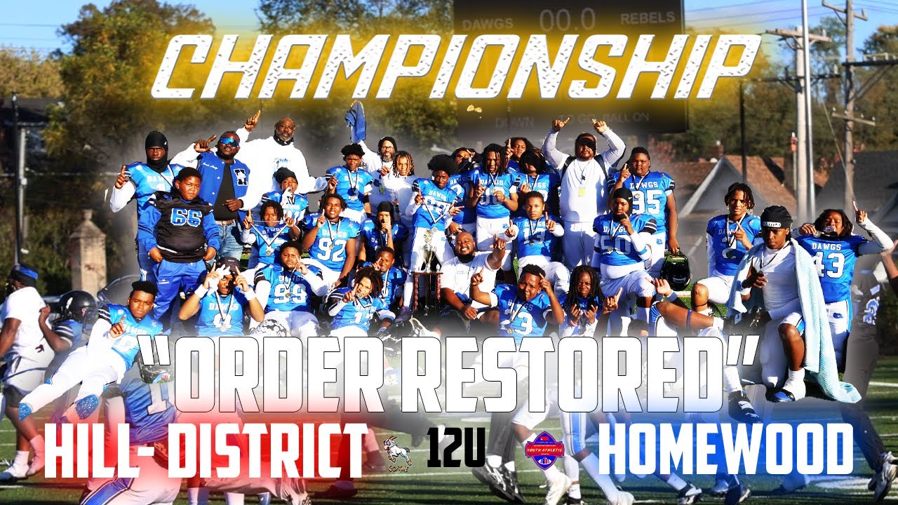 ORDER RESTORED!| SPYAI CHAMPIONSHIP Hill District vs Homewood 12U 2025 GOATME