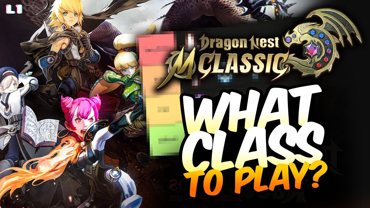 ЛУЧШИЕ КЛАССЫ для начинающих! (СПИСОК УРОВНЕЙ) - Dragon Nest M Classic