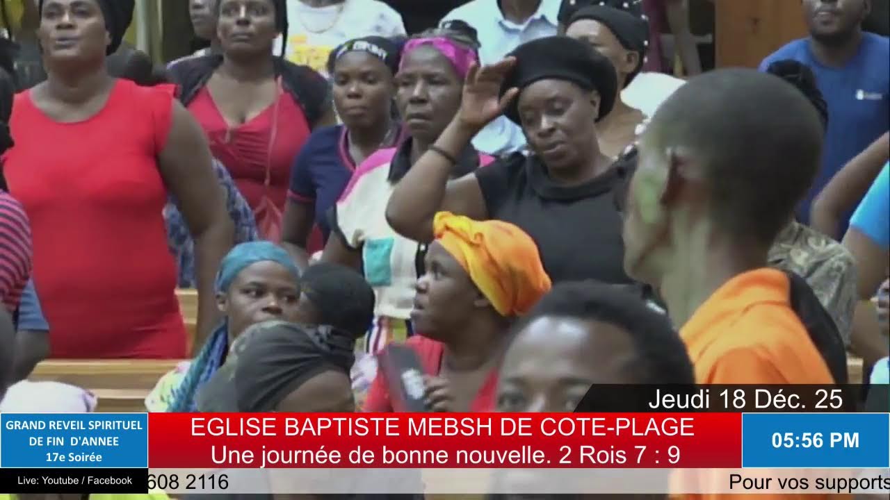 R&eacute;veil de fin d&rsquo;ann&eacute;e | Eglise Baptiste MEBSH de Cote-plage | Jeudi 18 D&eacute;c. 25