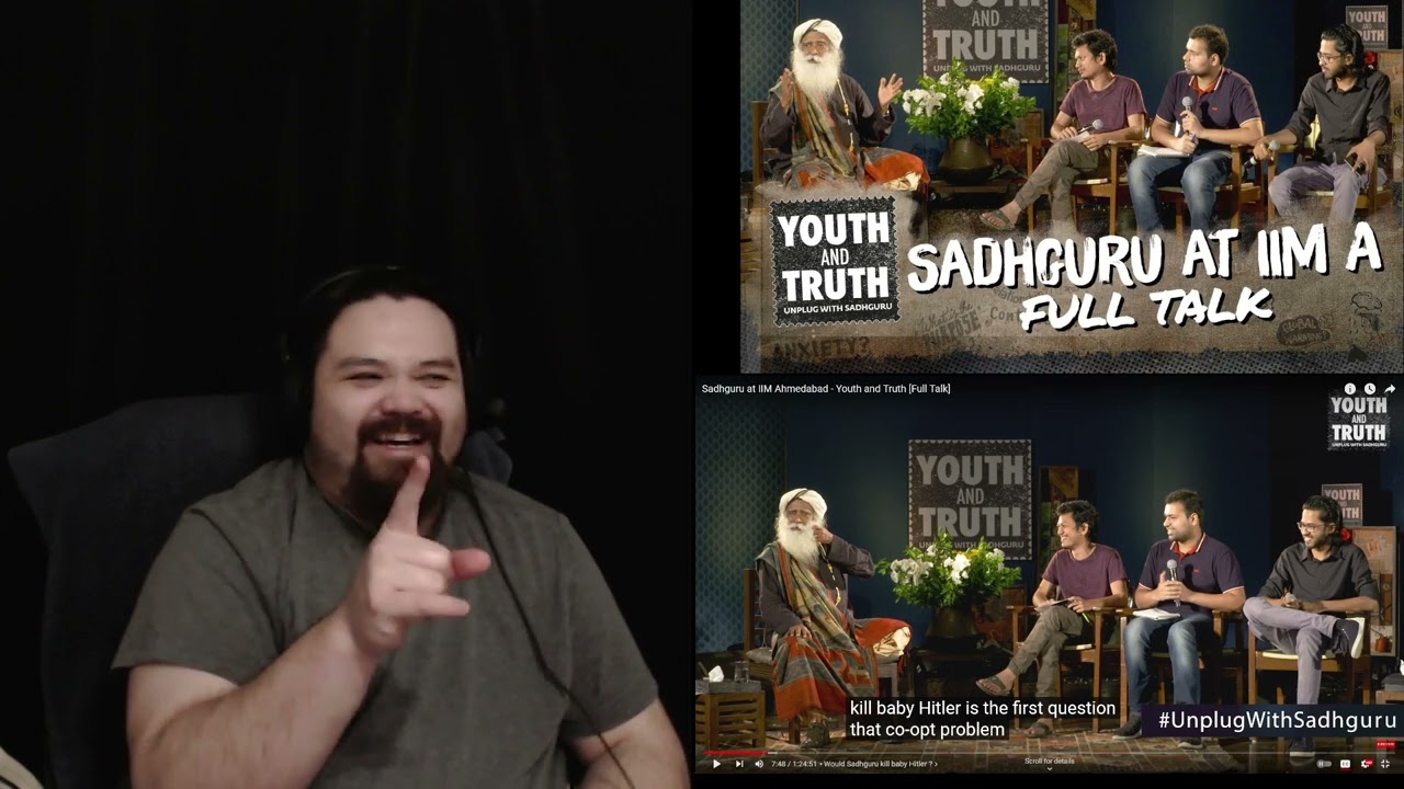 Sadhguru At IIM Ahmedabad Youth And Truth React Part 1