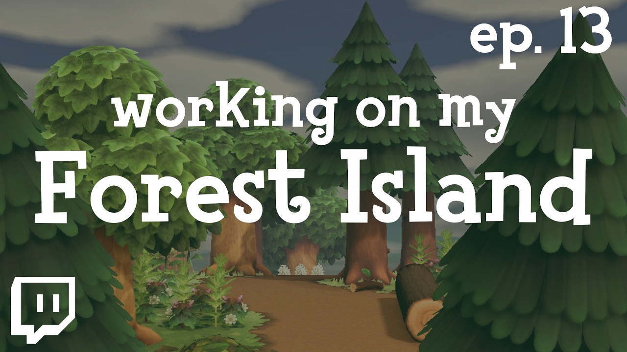 ACNH Forest Island VOD ✿ Ep. 13 - the island is coming together!