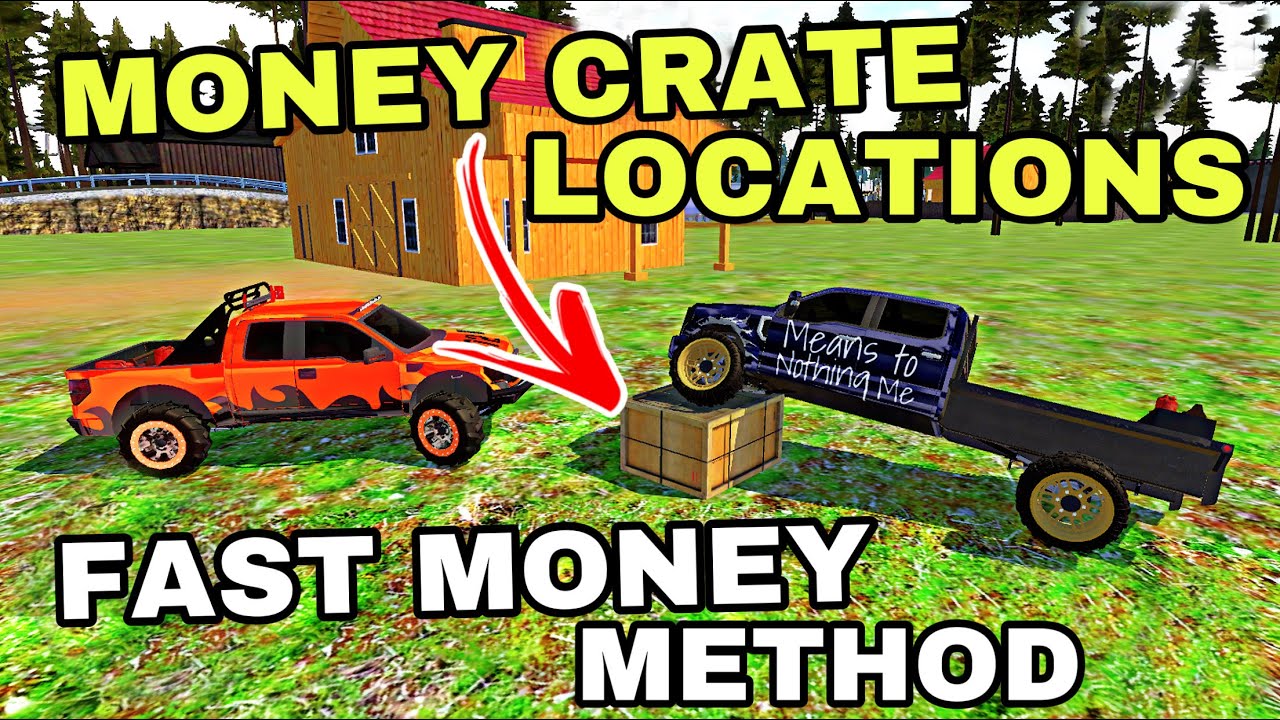 Offroad Outlaws КАК НАЙТИ *СЕКРЕТНЫЕ ЯЩИКИ С ДЕНЕГАМИ* НА МОЕЙ КАРТЕ (БЕЗУМИЕ)