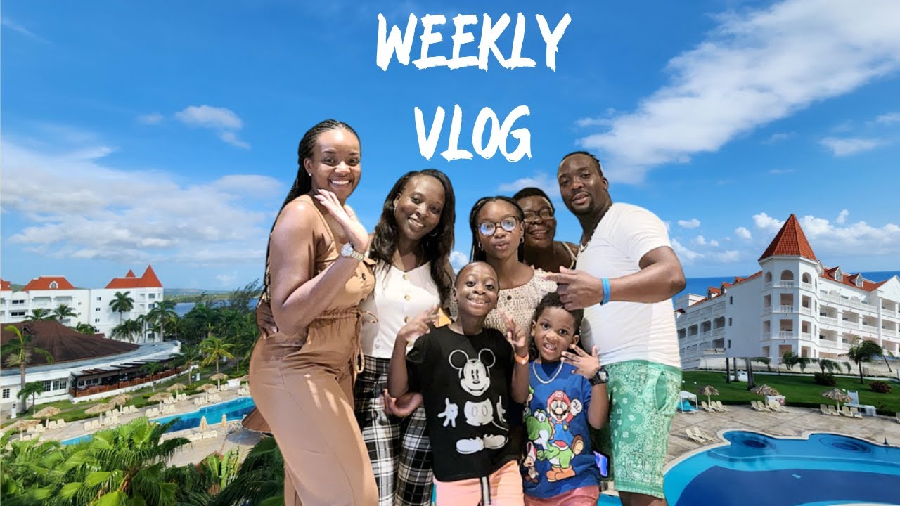 WEEKLEY VLOG- OUR FIRST TIME AT BAHIA PRINCIPE ALL INCLUSIVE | 🇯🇲