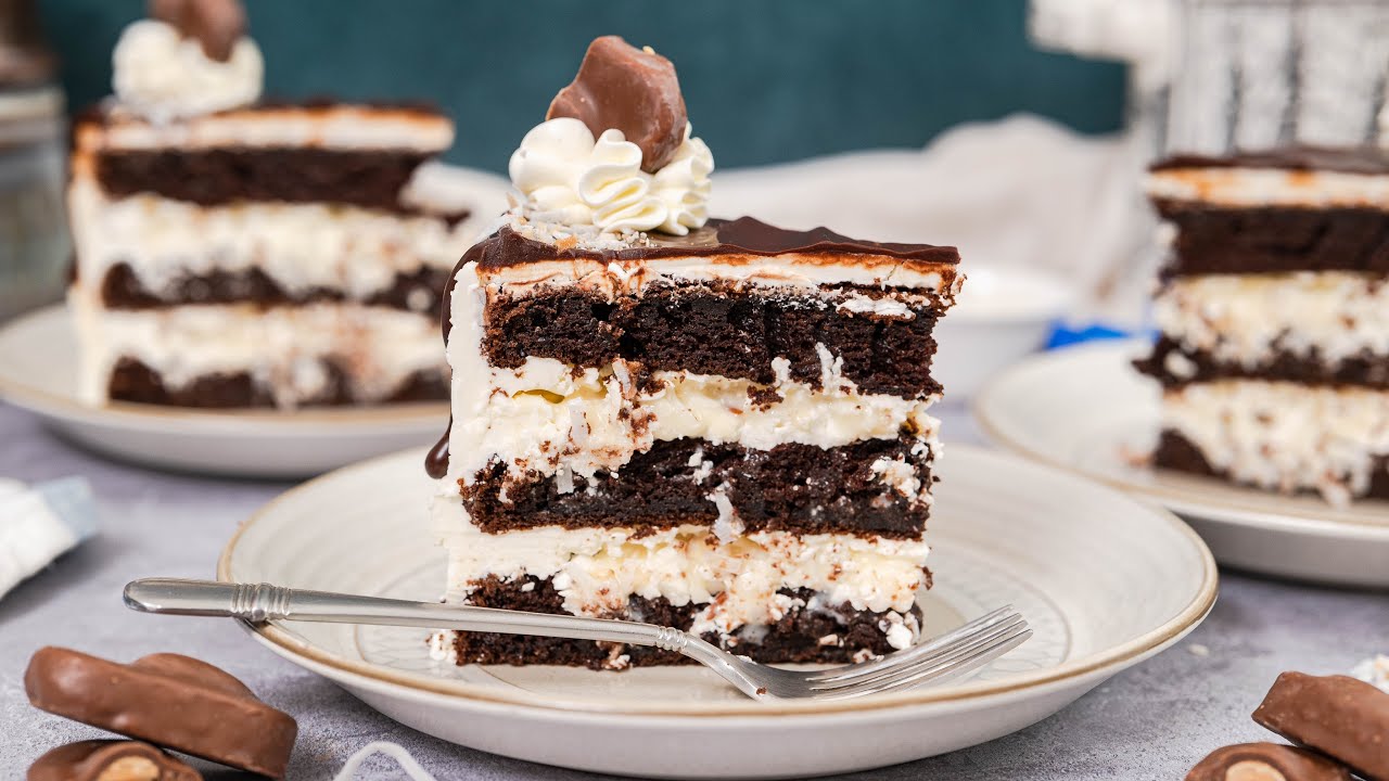 Almond Joy Chocolate Coconut Cake