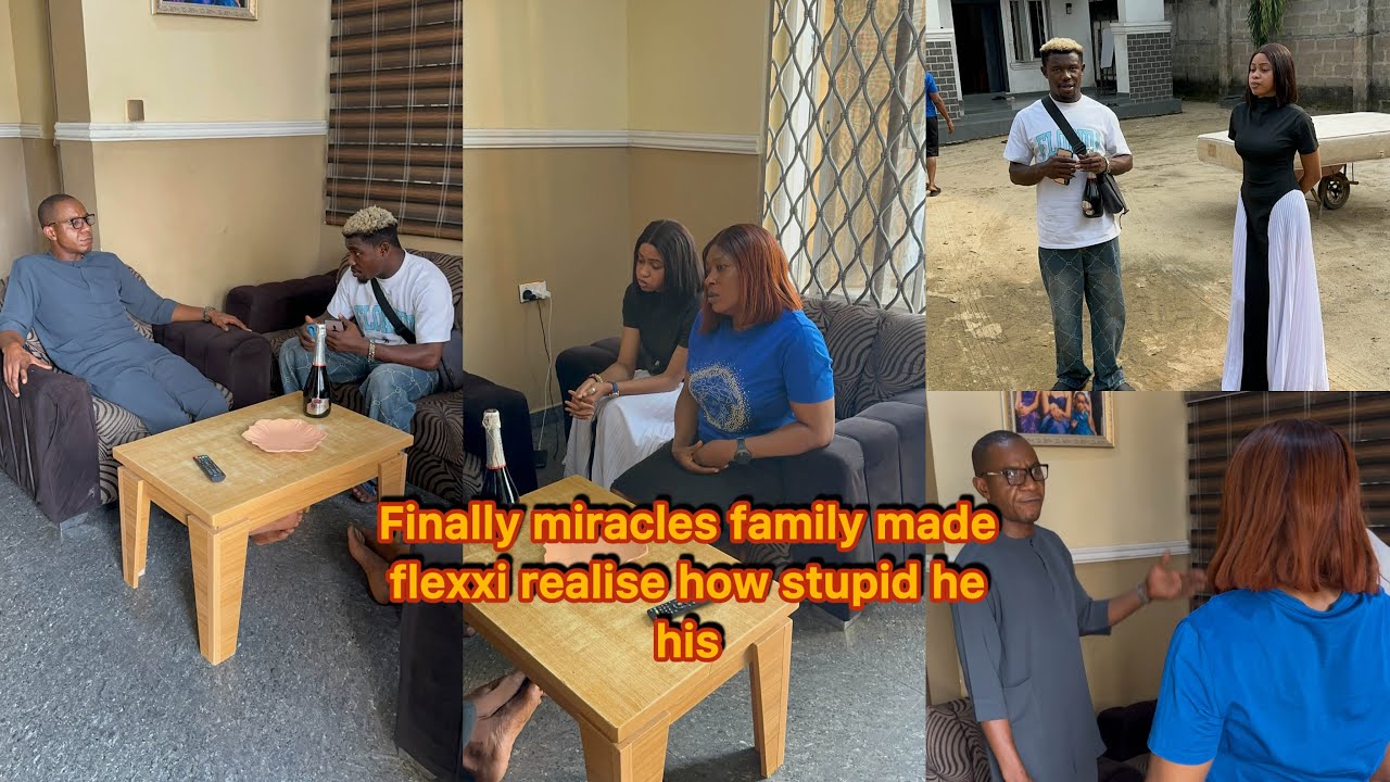 Finally miracles family made flexxi realise how stupid he his
