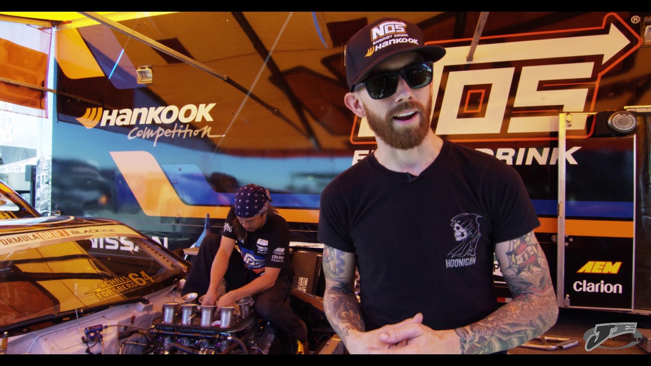 Chris Forsberg: Inside His VK56 Engine in His 370z