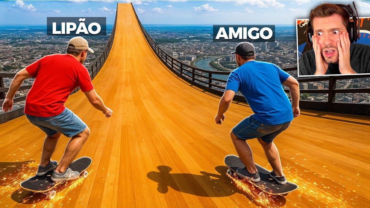 SKATE. - fiz a maior RAMPA com MEU AMIGO! (Skate 4)