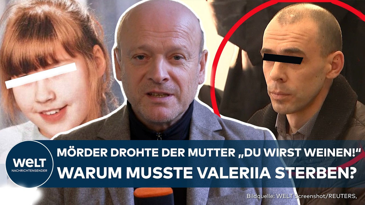 MORDPROZESS VALERIIA: Angeklagter Andrej P. in Chemnitz vor Gerichte! Rache an Mutter als Mordmotiv?