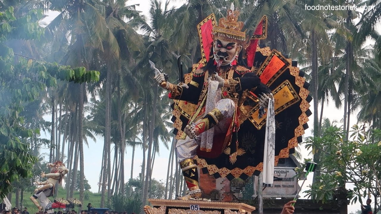 Nonton 16 OGOH-OGOH di Tabanan Bali, Nyepi 2018