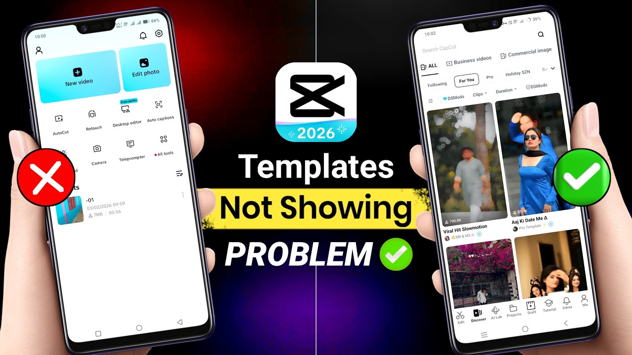 Capcut Templates Not Showing | Capcut Latest Update 2026 | Capcut Templates Nehi Aa Raha Hai 