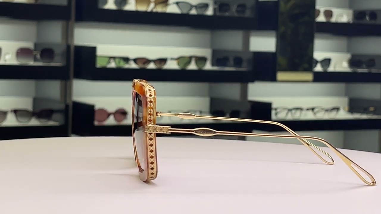 Женские очки Chopard 261M 300G от солнца. Распаковка и обзор