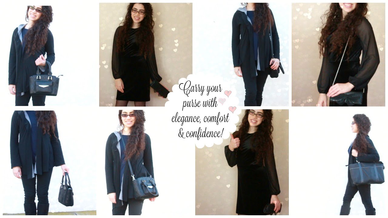 Ladylike Charm: Carrying Purses & Handbags With Elegance