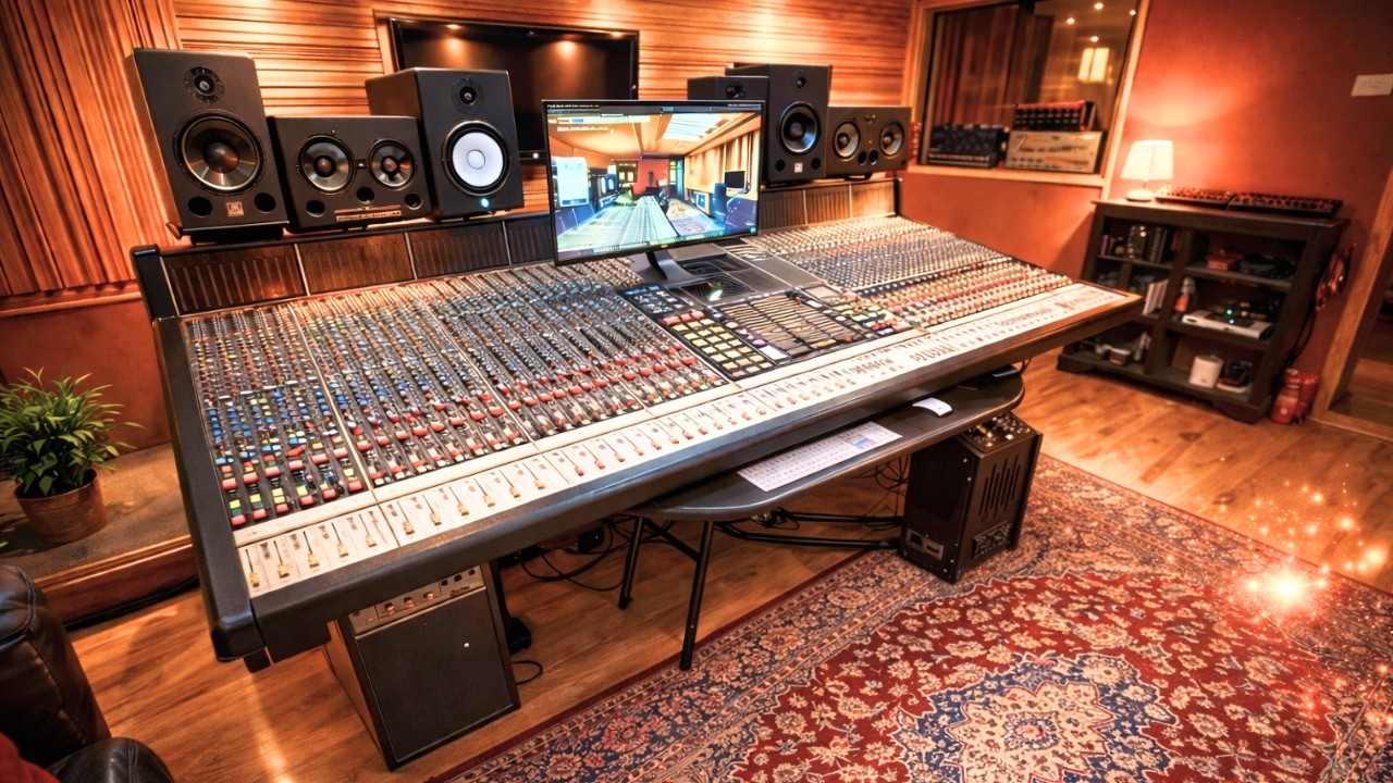Inside the Studio of Arctic Monkeys & Coldplay's Mixer
