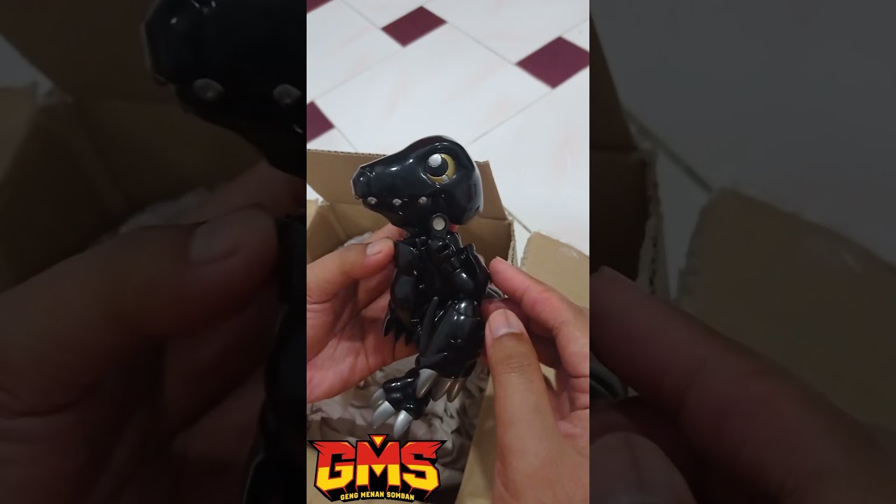 BANDAI DIGIMON DIGIVOLVE BLACK AGUMON TO BLACK WARGREYMON