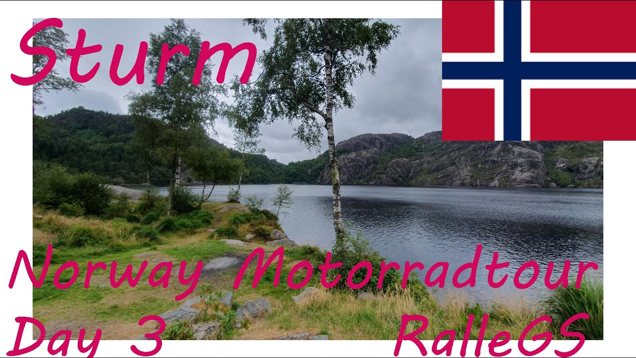 Norway Motorradtour Day 3 - Sturm zwingt uns in eine feste Unterkunft