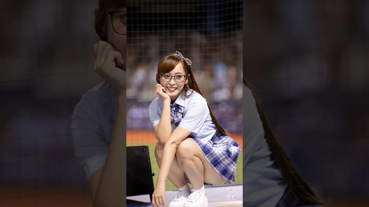 メガネ、制服、丹丹 Fubon Angels #台湾チア #cheerleader  2025/8/16 臺北大巨蛋【台湾チアTV】