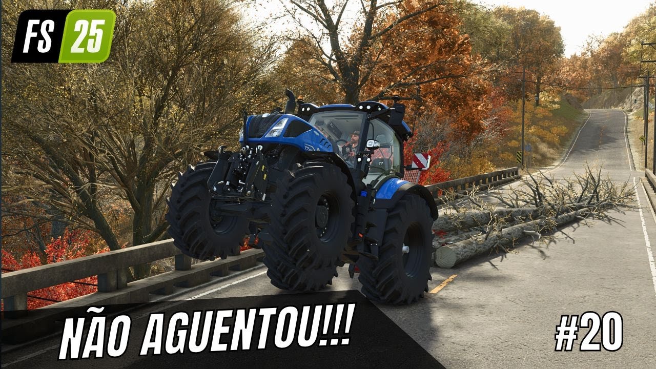 #20 Começando do Zero dia 28-29 | Novo Trator NÂO AGUENTOU o PUXE Farming Simulator 25