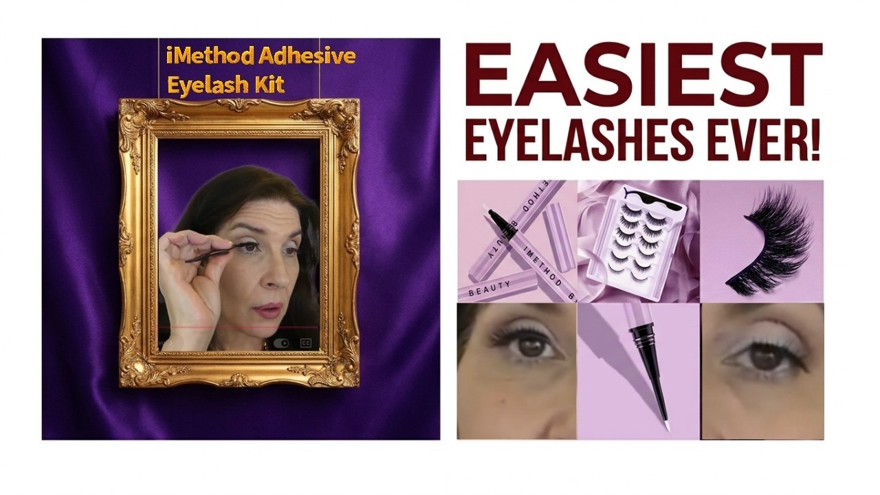 Check out imethod Adhesive Eyelash Kit With Me!