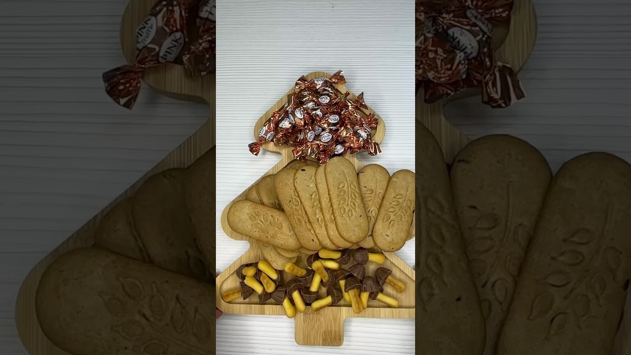 🌲🤩Filling platter with sweets 🍬🧇 #asmr #sweets #relaxing #sweet 💖