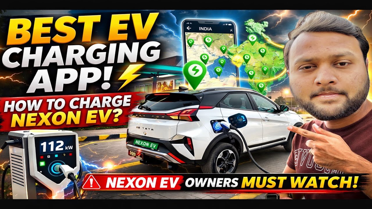 Best EV Charging App in India 2026? Nexon EV Real Comparison Test ⚡Owners Must Watch! #tata #evindia