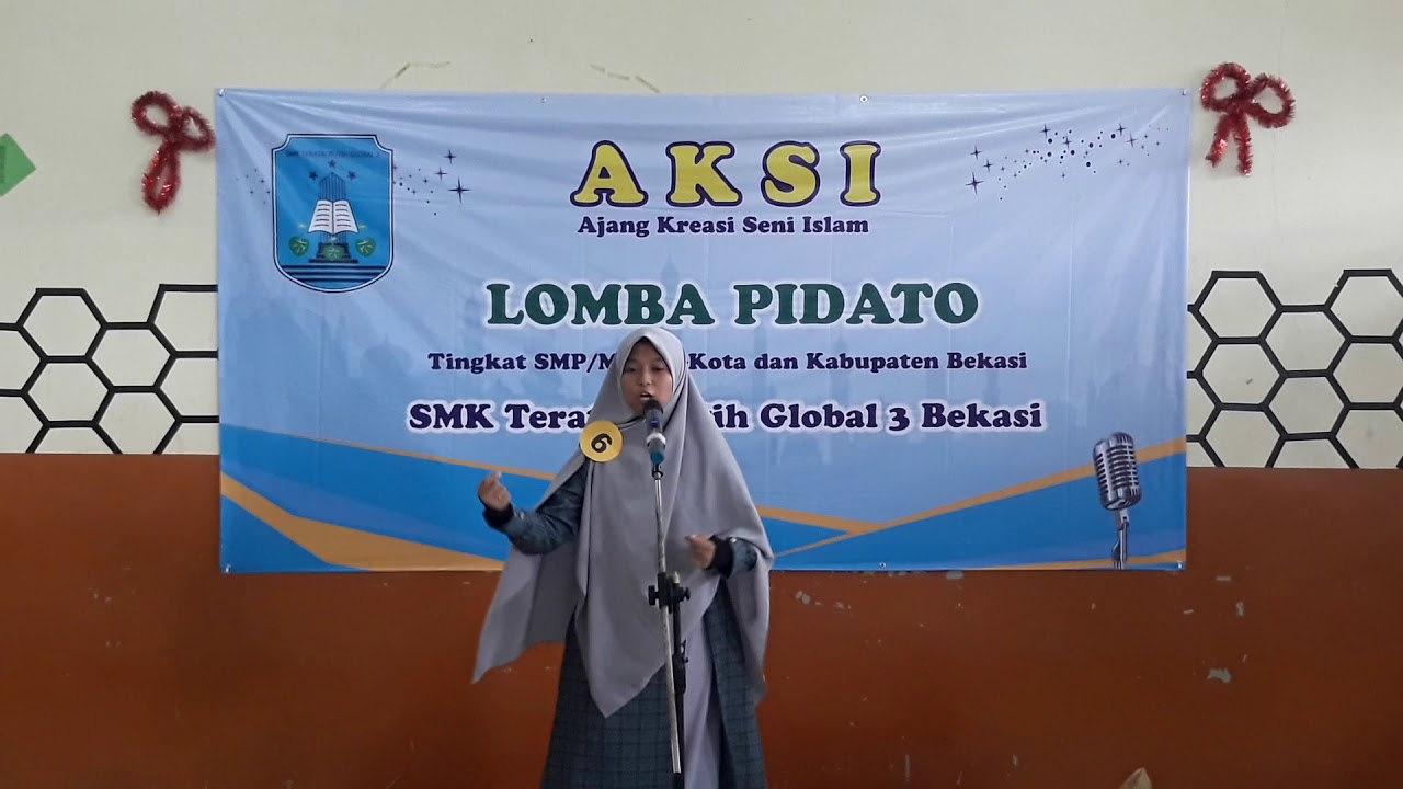 JUARA 1 LOMBA PIDATO 