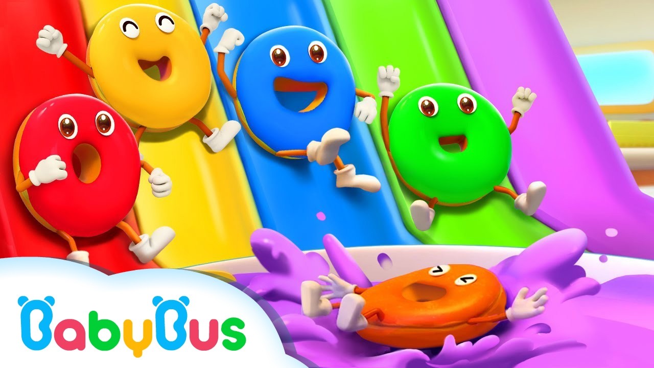 10 Gogoși Dansează Frumos🍩 Numărăm Descrescator - BabyBus Desene Animate