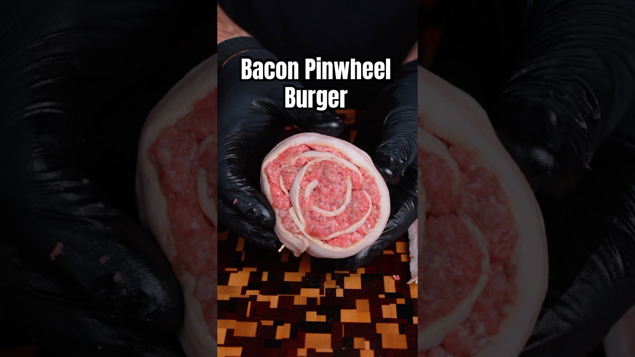 This is the Craziest Burger I&rsquo;ve Ever Smoked! Viral Bacon Pinwheel Burger