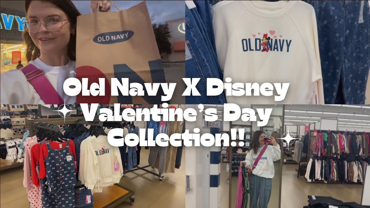 Покупайте товары из коллекции Disney X Old Navy ко Дню святого Валентина!! 🥰❤️✨