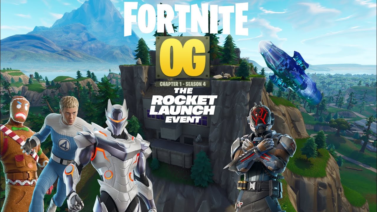 Fortnite OG Chapter 1 Season 4 | The Rocket Launch Event (2025)