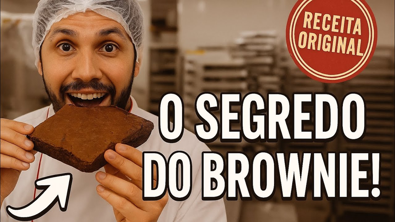 O LUIZ REVELOU O SEGREDO DO BROWNIE!
