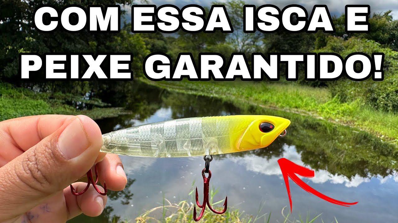 Pro slider da Marine Sports os tucunaré não resiste