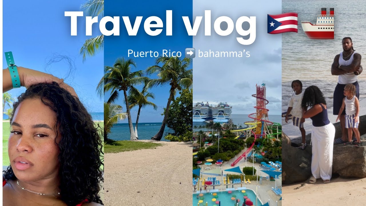 Travel with us as a family from PR ➡️ BAHAMMAS with Royal Caribbean | family travel vlog 🇵🇷🏝️
