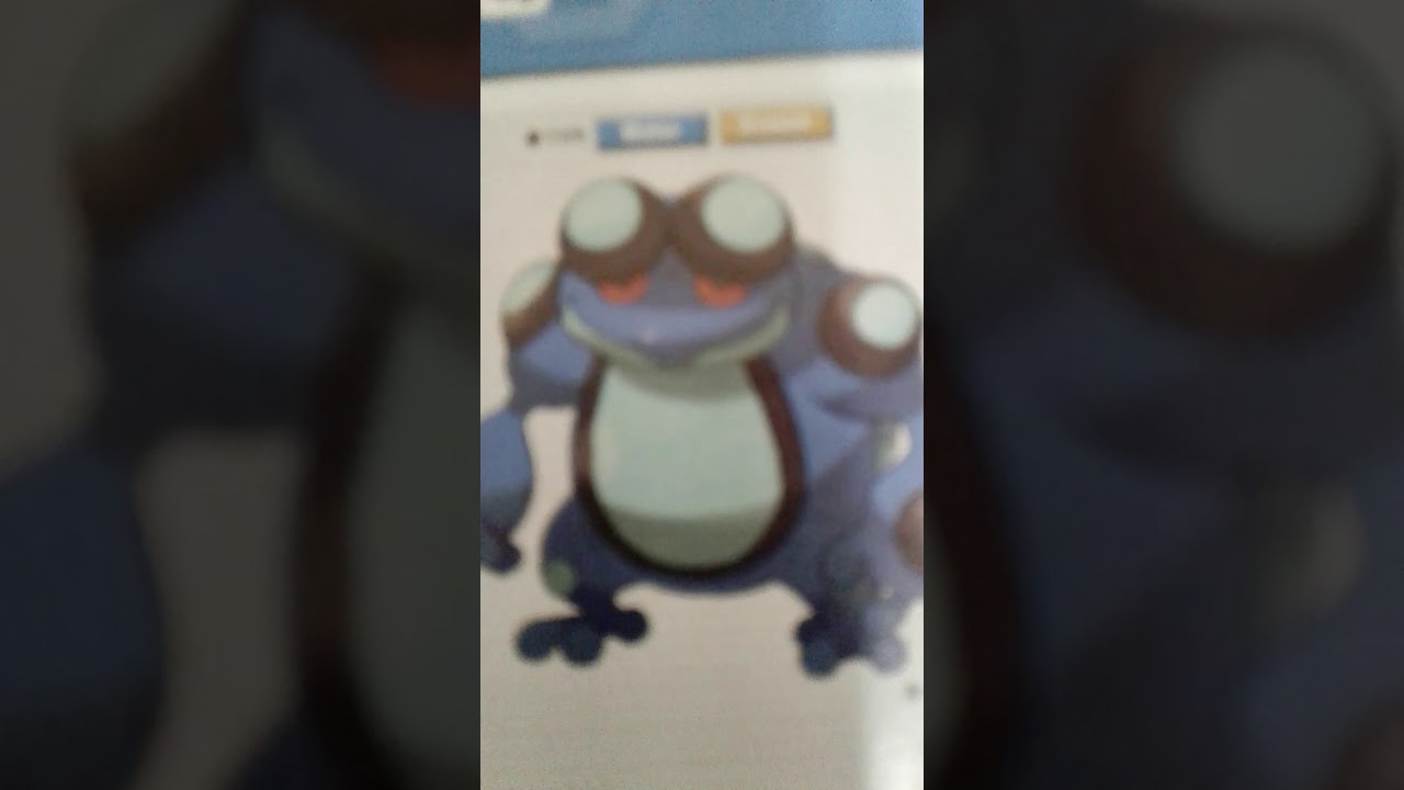 Seismitoad (Pokemon Black And White Voice Test)