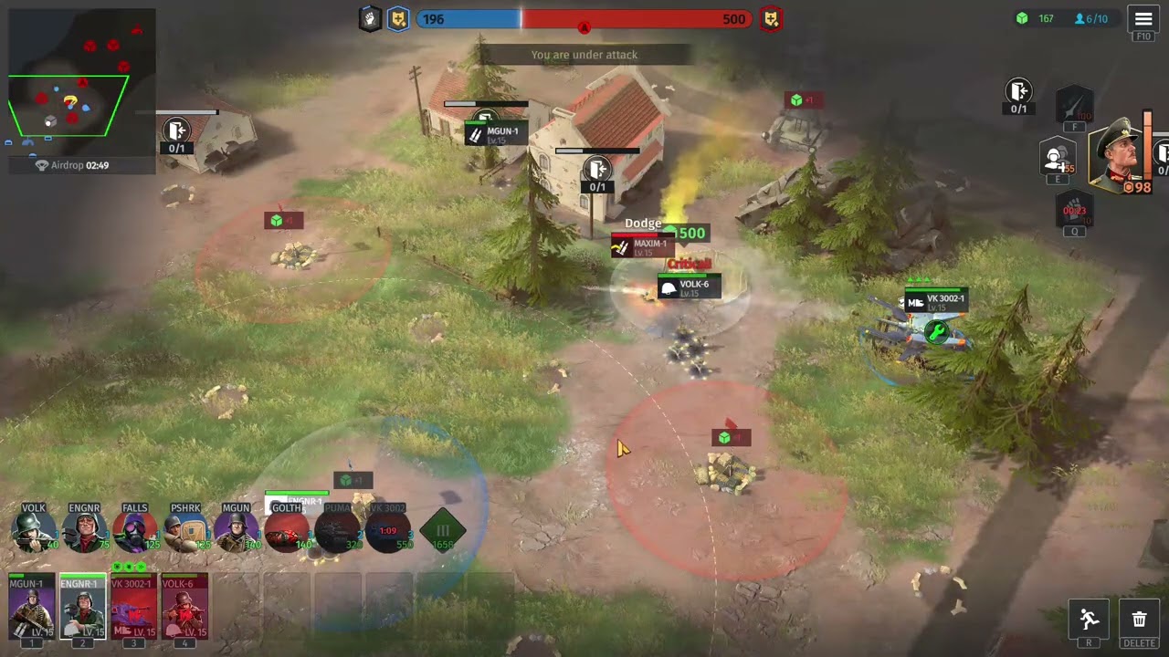 WWA RTS, I was close from destroying one from the strongest mammoth on the game 