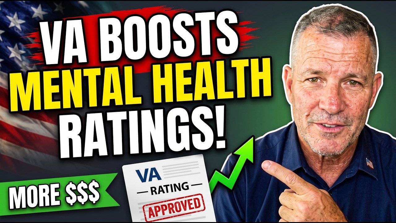 HUGE VA CHANGE &mdash; Every Veteran's Mental Health Condition Now Rated at Least 10% (More Money Coming)
