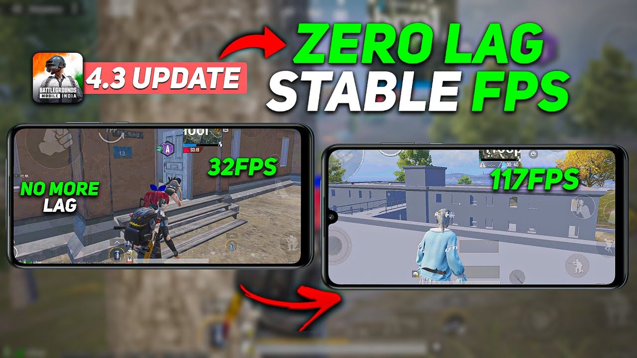 ⚡ Apply Zero Graphics Setting Stable Fps Without Lag Problem bgmi/pubg 3.4 update Lag Fix