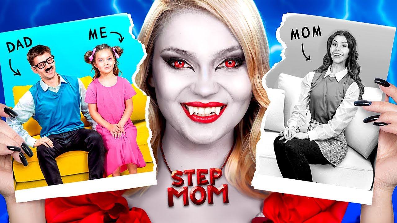Mama versus stiefmoeder-vampier! Mijn stiefmoeder haat mij!