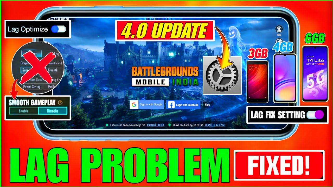 4.0 UPDATE🥺I FIXED THE *लेग* & HEATING🔥PROBLEM THIS TOP 10 OFFICIAL SETTING⁉️
