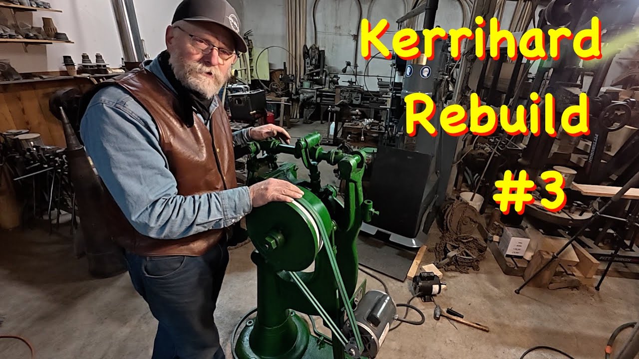 Ремонт молотка Kerrihard Power Hammer 30# завершен - почти | Автомастерская Engels