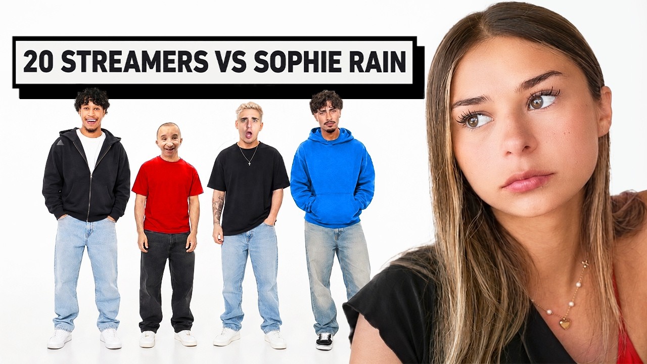20 STREAMERS VS SOPHIE RAIN