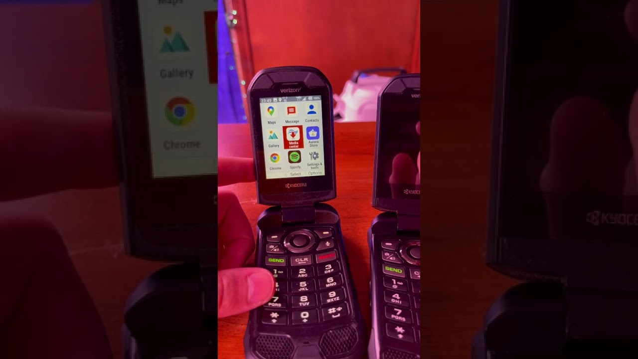 Kyocera DuraXV Extreme Improvements using Button Mapper, On-Screen Mouse, and Aurora Store Apps