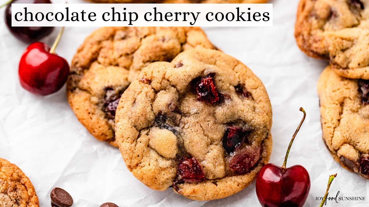 Chocolate Chip Cherry Cookies