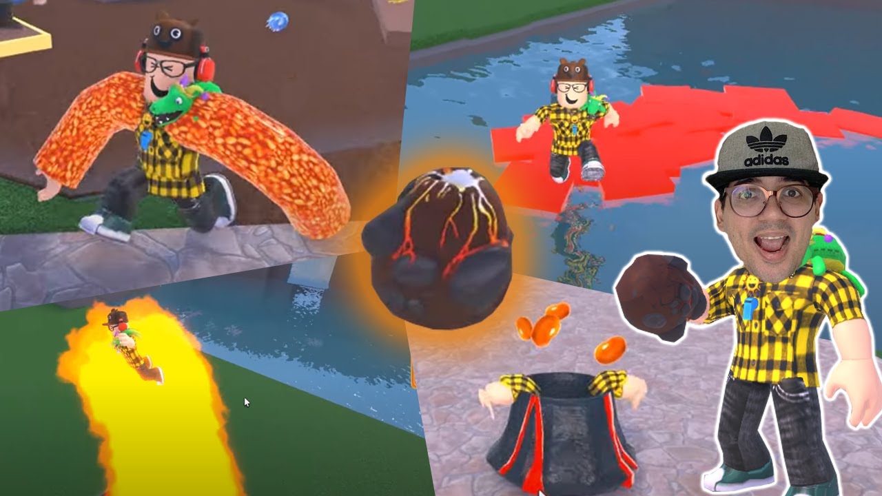 ENCONTREI O NOVO INGREDIENTE OVO DE VULCÃO E FIZ NOVAS POÇÕES MÁGICAS!!! - Roblox Wacky Wizards