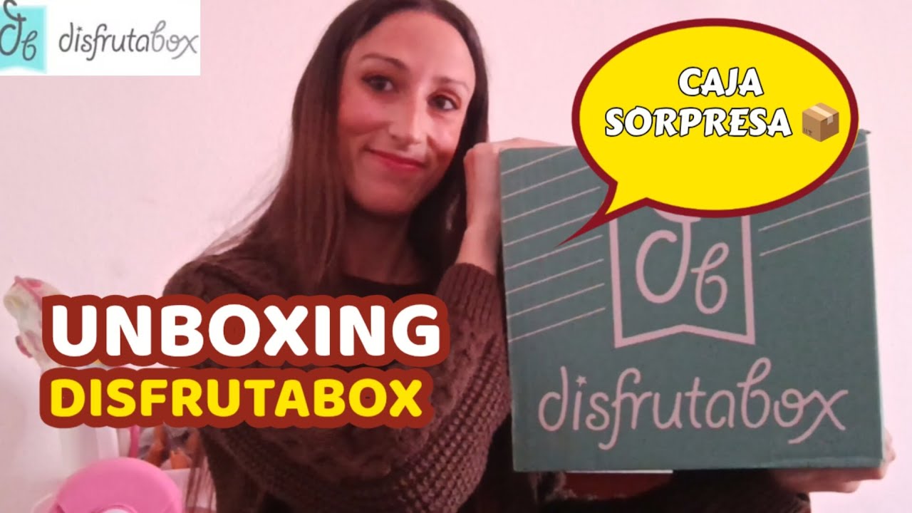 UNBOXING | DISFRUTABOX 📦Cajita sorpresa Mensual✨