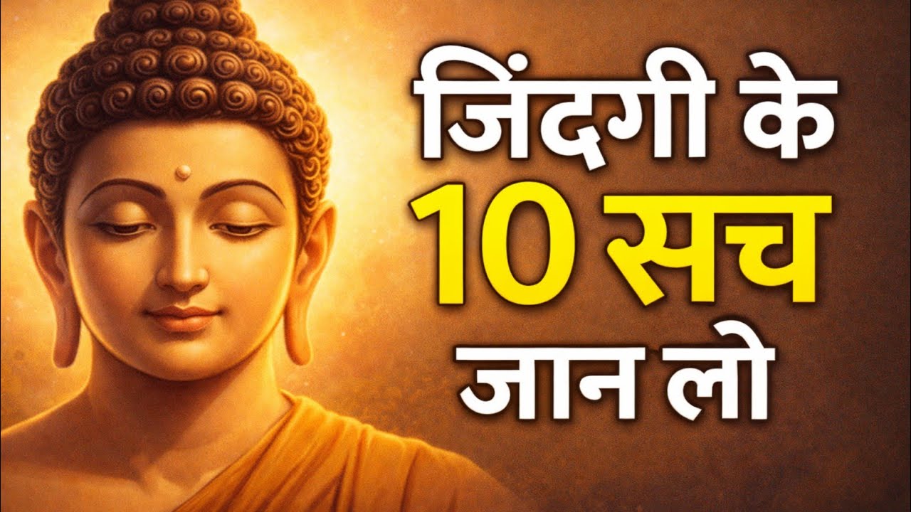 जिंदगी के ये 10 सच मरणे से पहले  जान लो । Buddha Life Changing Lessons।